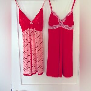 2 Victoria’s Secret Babydoll Nightgowns